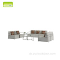 Einfache Struktur wasserdicht und stabiles Outdoor-Sofa